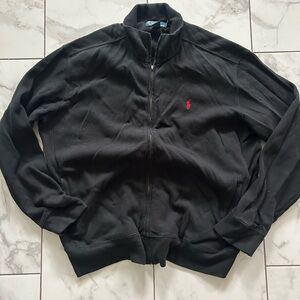 Vintage Polo Ralph Lauren Full Zip Collared Sweater Track Jacket